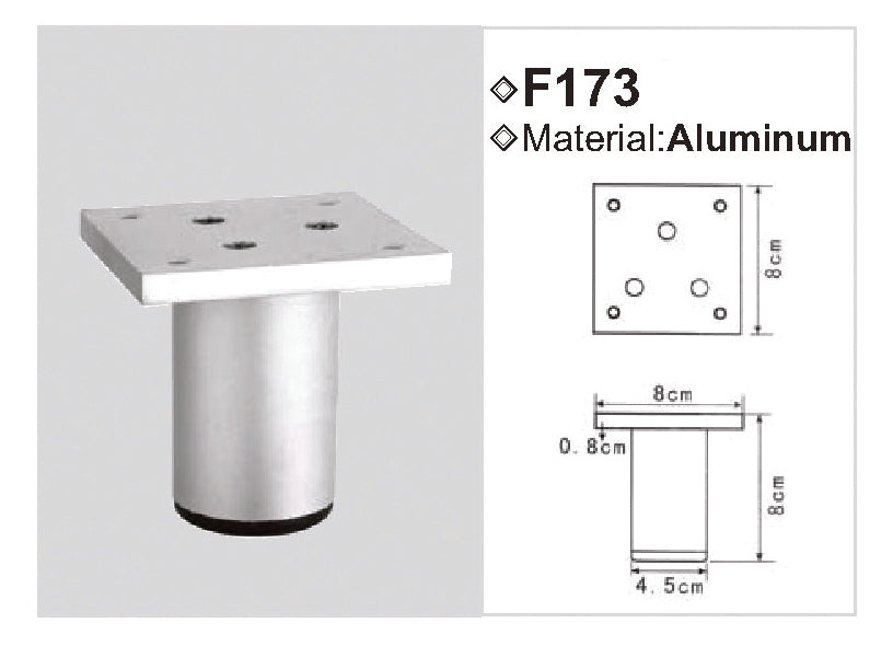 Ποδαράκι μεταλλικό F173 — F173