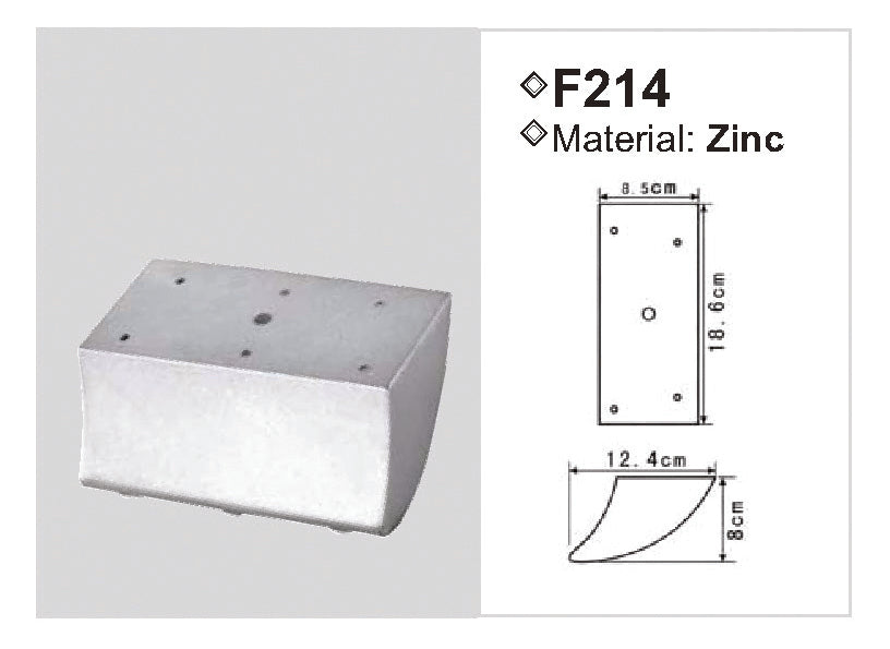Ποδαράκι μεταλλικό F214 — F214