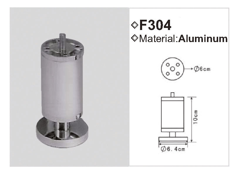 Ποδαράκι μεταλλικό F304 — F304