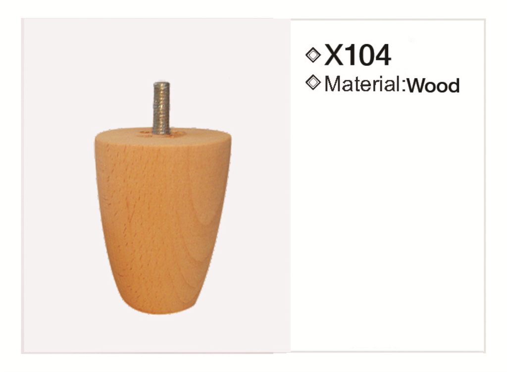Wooden leg 104 — X104